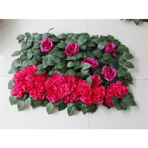 SPR High quality 10pcs/lot wedding flower wall stage backdrop decorative wholesale artificial flower table centerpiece