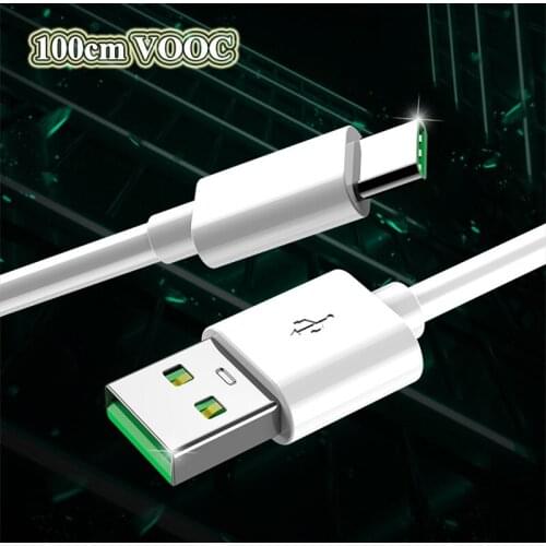 5A SUPERVOOC Fast Charging Type-C USB Cable For OPPO Find X2 Pro Reno 3 Ace Ace 2 X20 X2 X50 R17 R9S K5 USB-C Flash Charger Cord