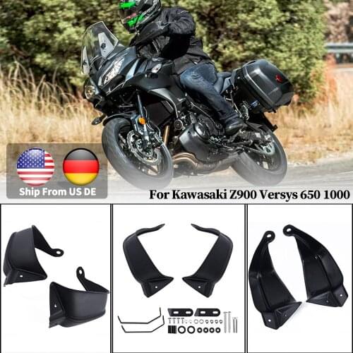 Motorcycle Hand Guard Handguard Brake Clutch Protector Windshield for Kawasaki Versys 650 1000 LT KLE650 2020 Z900 Accessories