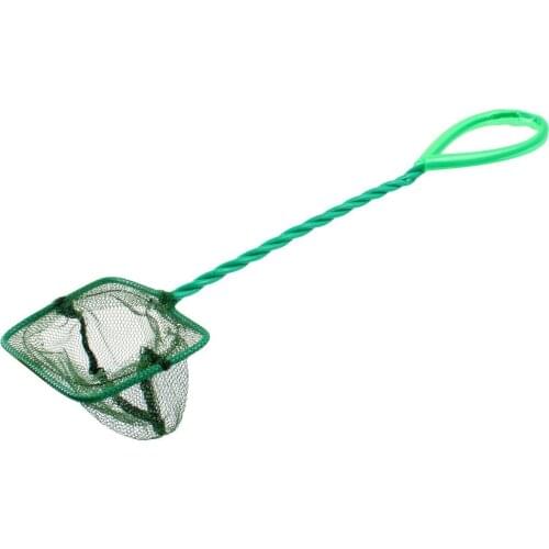 Green 7.5 cm x 6 cm nylon mesh for goldfish ornamental fish tank