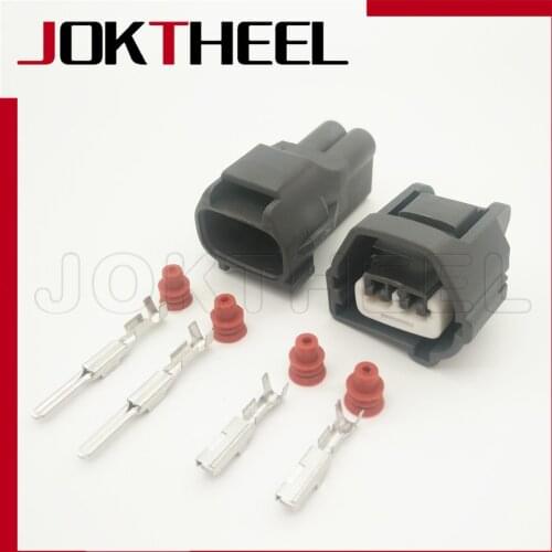 1/5/10/20 kit 2 Pin male female Crank Sensor waterproof wire connector for Lexus Toyota Reiz 7282-7023-10 7283-7023-10