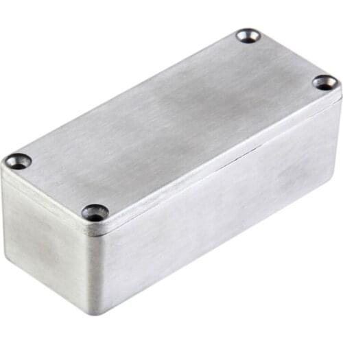 1 Pcs Aluminum Stomp Box Effects 1590A Style Pedal Enclosure FOR Guitar