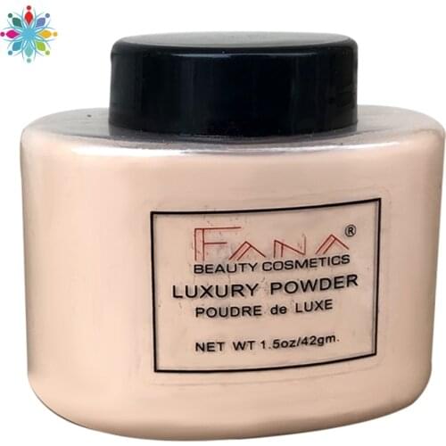 1 Pcs 4-color Loose Powder Long-lasting Oil Control Face Makeup Powder Translucent Setting Powder Cosmetics