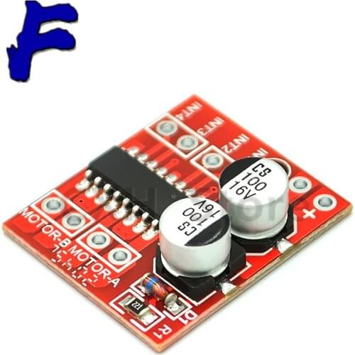2-way DC Motor Drive Module Reversing PWM Speed Dual H Bridge Stepper Motor Mini Victory L298N