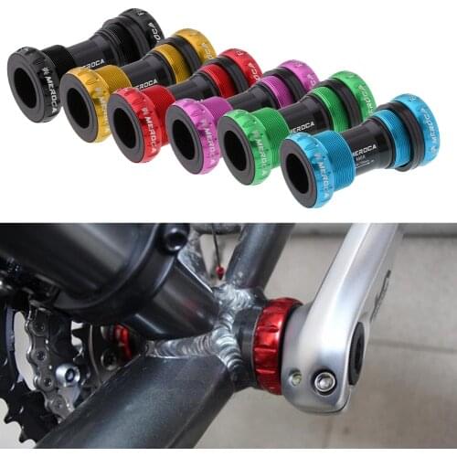 2021 MTB Hollow Bottom Bracket Threaded BB Cycling Aluminum Alloy Waterproof BSA 68/73mm Crankset Axs Bicycle Ceramic Bearing