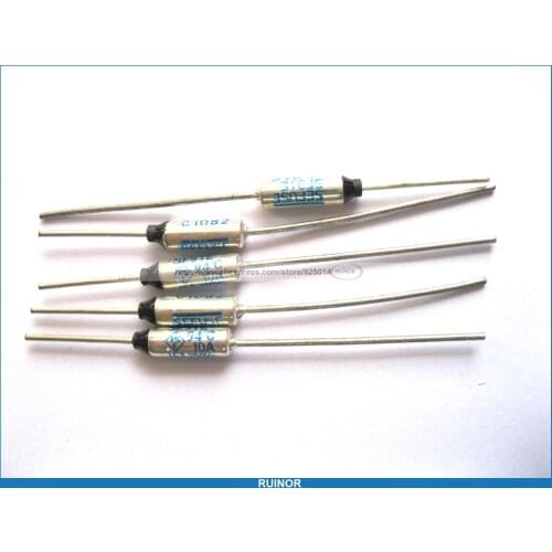 50 Pcs Microtemp Thermal Fuse 94Degree TF Cut Off 10A 250V