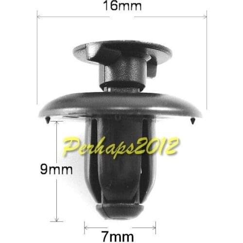 500x for # 90467-07146 CA01901 Cowl Panel Luggage Retainer Nylon Clips