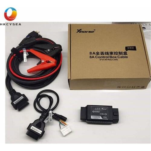 Xhorse for Toyota 8A Non-Smartkey Adapter for All Key Lost no Disassembling Immobilizer Box for VVDI2 Key Tool Max and Mini OBD
