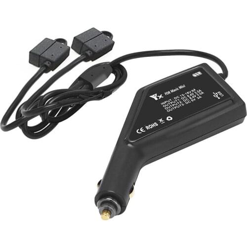 Car Charger For DJI Mavic Mini Drone Flight Battery Fast Charging Travel Charger Transport Outdoor Portable Accessories
