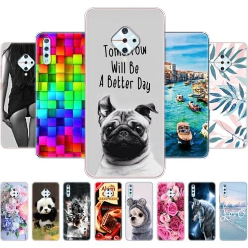 For VIVO V17 Case 6.38 Inch Silicon Soft TPU Back Phone Case Cover on Vivo V17 Neo V 17 V17Neo VIVOV17 Coque Protective Bumper