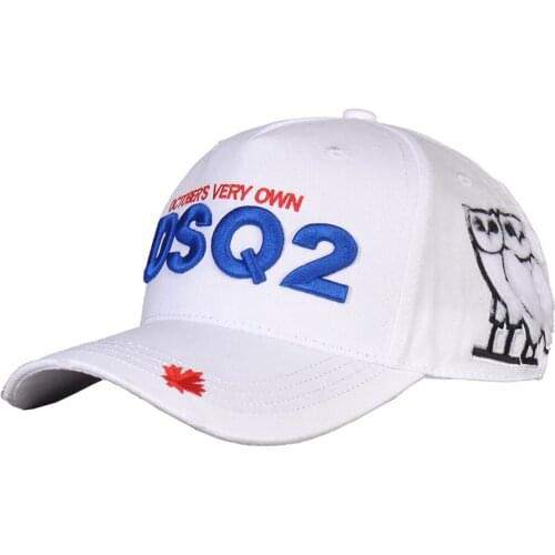 DSQICOND2 Baseball Caps Cotton ICON Letters High Quality Cap Men Women Embroidery Design Hat Trucker Hat Snapback Cap Dad Hats