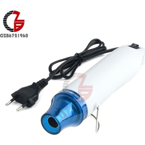 300W 110V 220V EU US Plug Embossing Heat Tool Hot Air Heat Gun Electric Power Tool Hot Air Hose Heater Temperature Gun Remove