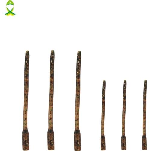 JSM 30 pcs/lot Terminal camo Carp Fishing Tackle Anti Tangle Sleeves Connector for fishing Hook Accessories
