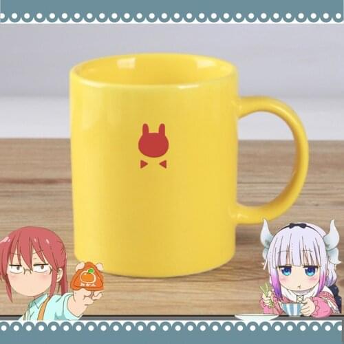 Anime Miss Kobayashis Dragon Maid Tohru KannaKamui Ceramic Mug Cup Coffee Water Cup Fashion Drinking Cup Student Cosplay Gift