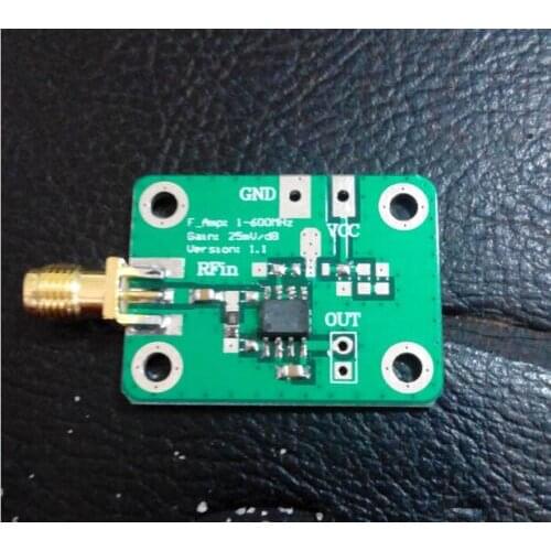 NEW 1PC 1MHZ-500MHZ RF Signal Power Detector Meter Environmental Field Detection 6v-12v