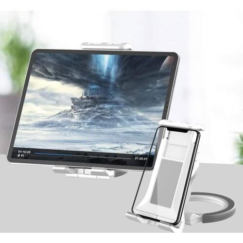 New Wall Hanging Tablet Mount Stand For iPad Air Mini 2 3 4 to 10.5 inch Tablet Phone Desk Holder for Iphone 12 X Huawei Xiaomi