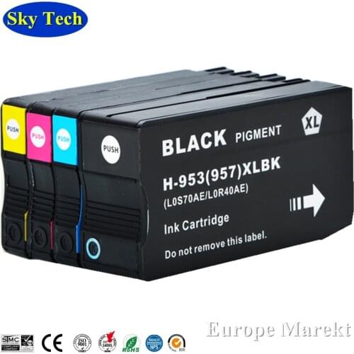 Compatible Ink Cartridge For HP953 HP957 XL ,For HP OfficeJet Pro 7720/7730/7740/8210/8710/8715/8720/8725/8728/8730/8740 Printer