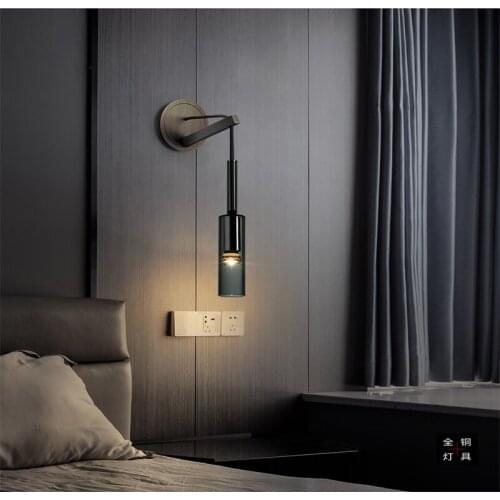 Modern wallsimple lighting living room art decoration golden luxury TV background designer bedroom bedside 110V grass wall lamp