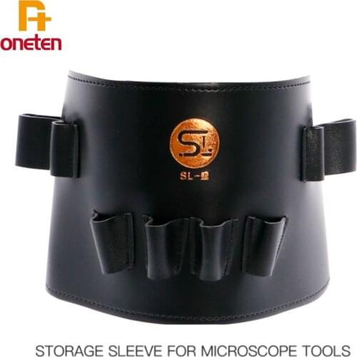 High quality microscope tool storage bag mobile phone repair screwdriver tweezers solder paste universal storage sleeve