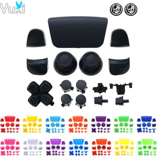 YuXi Replacement L1 R1 L2 R2 Buttons D-pad Button Key Thumbstick Caps Cover For PlayStation 5 PS5 Controller Gamepad