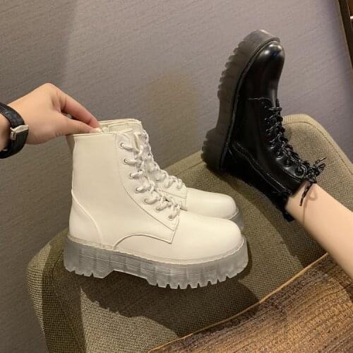 Women Ankle Boots Fashion Platform Warm Winter Shoes Woman Thick Bottom Office Lady Casual Daily Footwear679