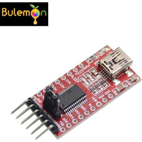 5pcs/lot FT232RL FTDI USB 3.3V 5.5V to TTL Serial Adapter Module for Arduino FT232 Mini Port