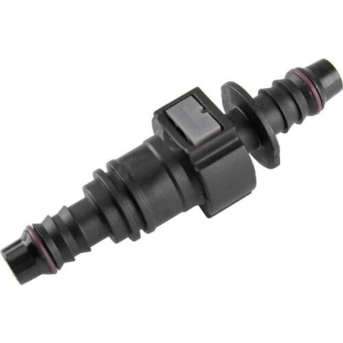 7.89/9.89/11.8 ID8Auto Car Fuel Line Hose Coupler Quick Release Connect Connector Nylon Fuel Line Rubber Hose Coupler