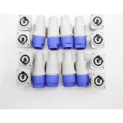 8 set Video output connection FCA powercon 20A AC cable