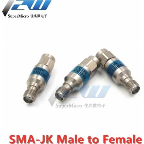 2W coaxial fixed attenuator SMA-JK male to female 5/10/20/30DB attenuator stainless steel 0-6G