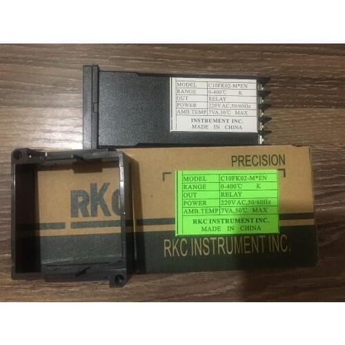 RKC temperature controller REX-C10 three-digit display REX-C10FK02-M * EN thermostat yellow relay