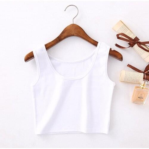 Summer 2021 Slim Render Shor Sleeveless Camisole Women Sexy Short Tank Tops Womens Solid Bodycon Navel Crop Tops Vest Tube Tops
