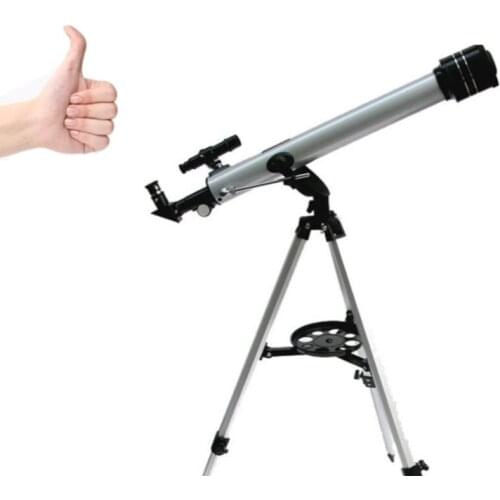 F70060M Hot-Selling Monocular Telescope with Trinocular Maximum Magnification 525 Aluminum Alloy Tripod, One Tray