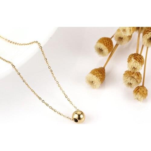 PINSHANG stainless steel chain on neck Women necklace Pendant decorations for girls gold necklace Pendant for best friends