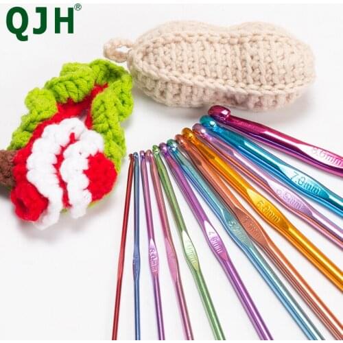Multicolour Metal Hook Needle Set Knitting Needle Set Crochet Full Set Needle Crocheted Sweater Tools DIY Crafts S801-18