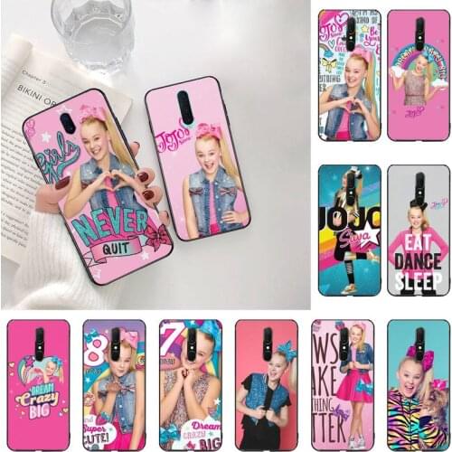 CUTEWANAN JoJo Siwa Bow Joelle Joanie Luxury Phone Case For Oppo A5 A9 2020 A5S Reno2 z Renoace 3pro Realme5Pro
