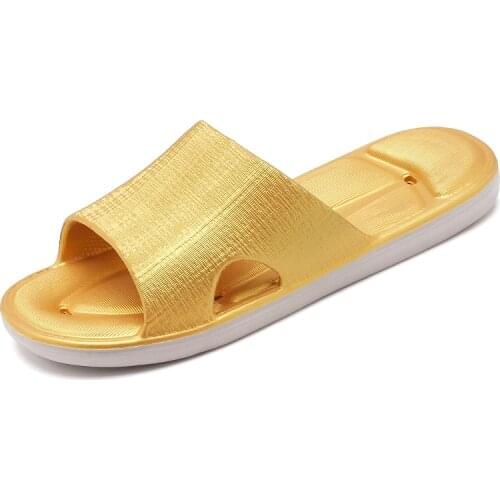 35-49 Thick Soles Women Slides Unisex House Slippers Non-slip Flip Flops Home Shoes Shower Pool Sandal Lightweight Bath Slipper