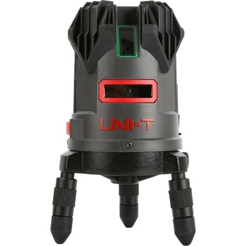 UNI-T LM555LD Laser level High Intensity Green Light IP54 Waterproof Anti-Dust Five Laser Sectors /one Bottom Pair Slash Pattern