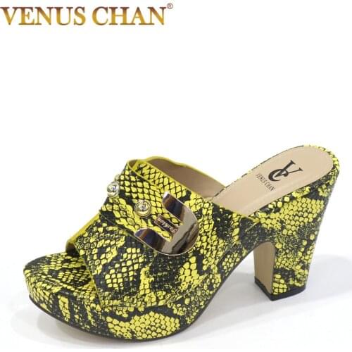 Ladies Summer Slipper Good Quality Slippers for Women Wedding Party Pumps Womens Slippers Nigeria Style Shoes High Heel Sandals