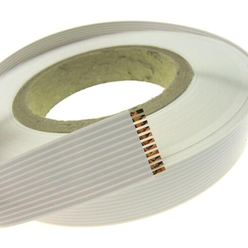 11Pin 21mm width 1.8mm meters 4+2 Insulating film 80um ffc airbag cable for renault megane II free shipping