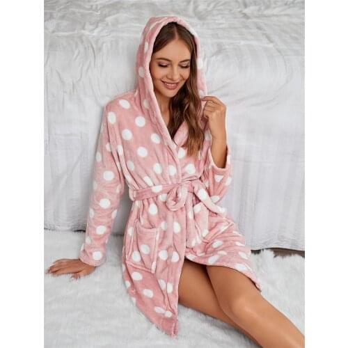 COLOR OF HEART Women's Plush Robes