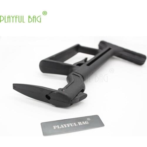 Outdoor shooting club cs kit tactical accessory G18 G17 TAC retractable tail rest charge gel ball gun butt nylon blaster KD6