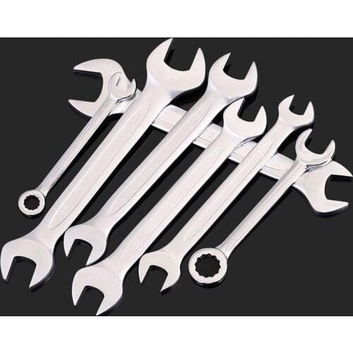 European matt open end wrench tool double-ended open-end wrench machine repair auto repair combination wrench hexagon wrench set