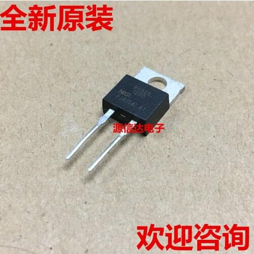 Imported original BY329-1200 fast pipe 8A 1200V TO-220 new spot