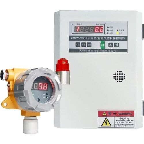 Fixed H2S Methane O3 So2 Leak Gas Detector Transmitter