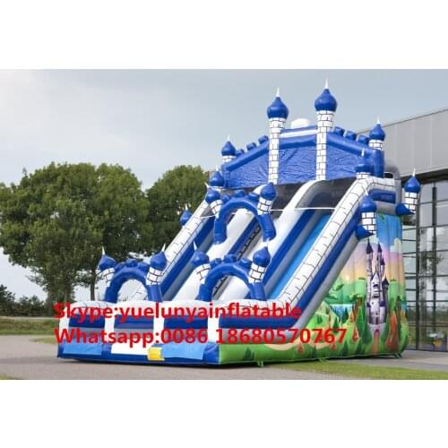 China Guangzhou) manufacturers selling inflatable slides,Castle Slide KY-694