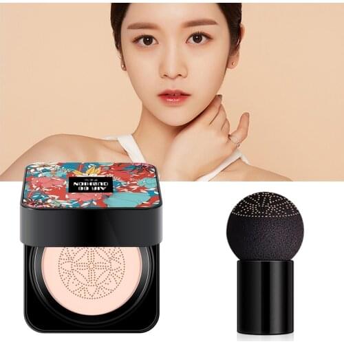 Mushroom Head Air Cushion Brighten Natural BB Cream CC Cream Moisturizing Waterproof Long Lasting Concealer Beauty Make Up TSLM1
