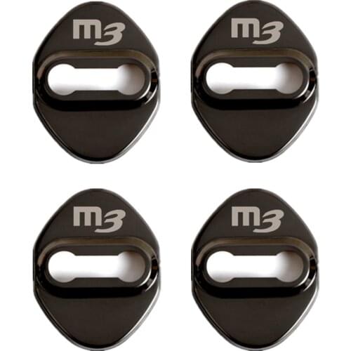 Door Lock Decoration Protection Cover case for Mazda 3 mazda 6 CX 5 CX-5 CX3 323 Axela Atenza accessories car styling