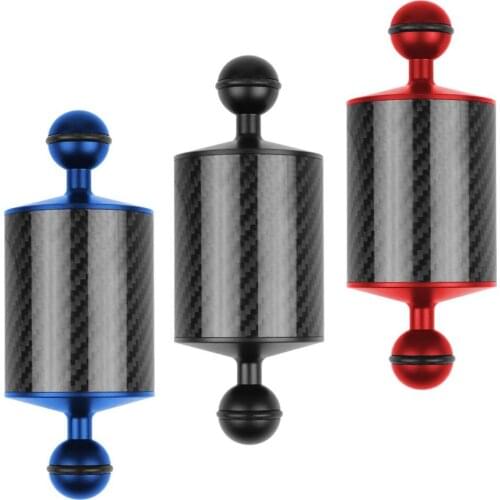 Dive Photography Dual Ball Head Light Buoyancy Tray Ultralight Carbon Fiber