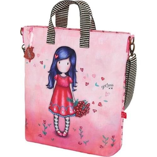 Shoulder Bag Gorjuss Love Grows Pink
