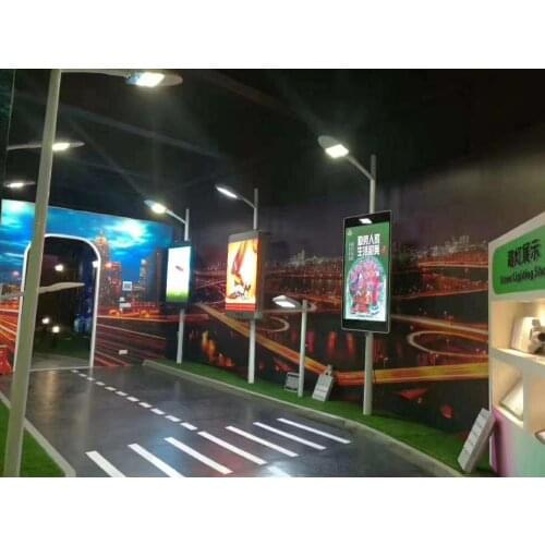 Lamp-post traffic signs billboard signs signs to navigation signs led lighting led outdoor display P3 P4 outdoor display